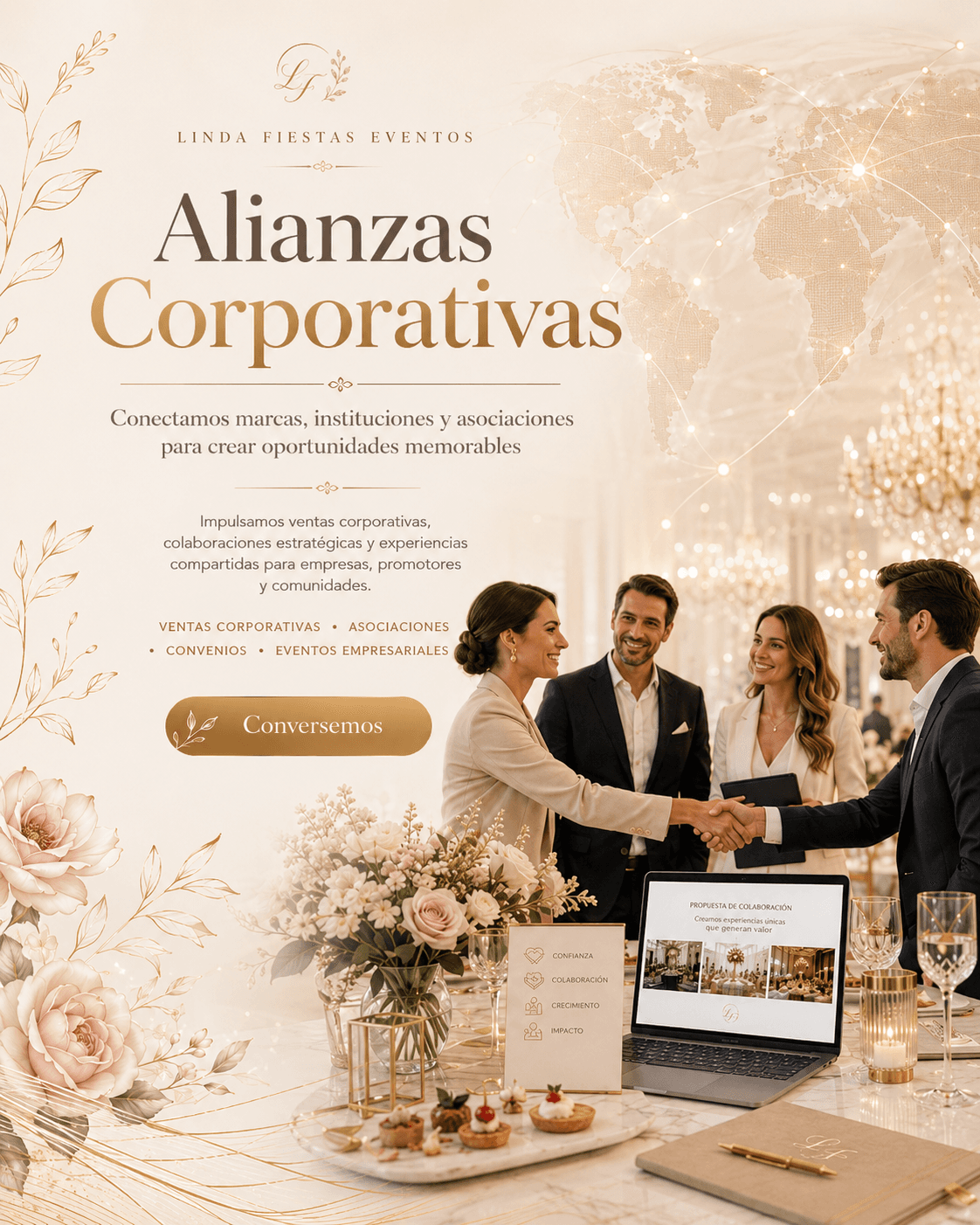 Alianza corporativa Linda Fiestas